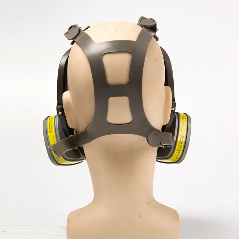 Dust Mask 6898 Screen/Headband For 3M 6800 Gas/Dust Mask Full Face Chemical Respirator PC HD Anti-Fog Washable