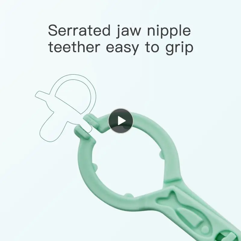 New Baby Bottle Clamp Clip Milk Bottle Holder Plastic Convenient Bottles Tweezers Anti-slip Baby Clip Nipple Clamp Slip