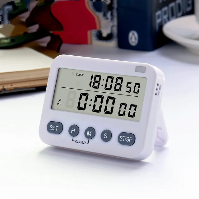 Kitchen Timer Cooking Digital Timer Powerful Magnet Back for Cooking Baking  Sports Games Office Countdown Timer Students - AliExpress