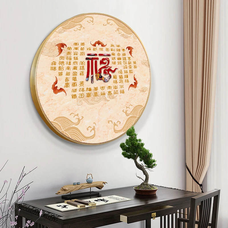 Good Wishes ​​Pattern Printed Fabric DIY Cross Stitch Complete Kits Embroidery Set Cotton Thread Needlework Home Decoration