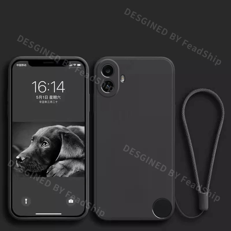 Luxury Shockproof Silicone Phone Case with Screen Protector