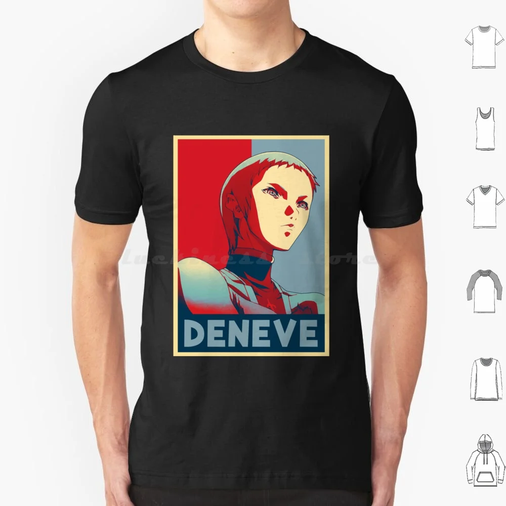 Hope Style Claymore Anime Character Deneve Art T Shirt Big Size 100% Cotone Hope Style Claymore Anime Character Deneve Art