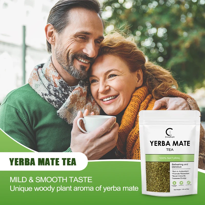 Yerba Mate Tea-Bags Organic Supports Cardiovascular & Digestive Systems Rich In Antioxidants and Plant Nutrients yerba mate tea bags