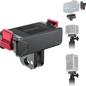 Magnetic Adapter For DJI Osmo Action 5 Pro OSMO 360 / NANO Quick-release Plate for DJI Action 6 4 3 Camera Expansion Accessories 1