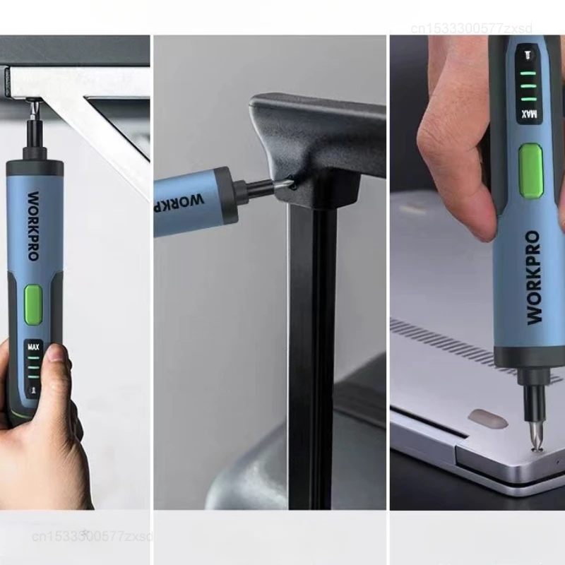 Youpin WORKPRO 무선 전기 드라이버 키트, USB 충전식 리튬 이온 배터리, LED 조명, 가정용 유지 보수 수리, 3.6V