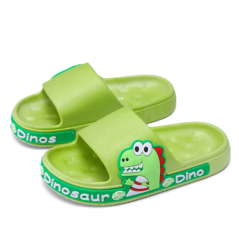 

New Children Slippers Kids Sandals Garden Beach Shoes Cartoon Dinosaur Slides Summer Boys Girls Baby Soft Sole Anti-Slip Shoes