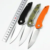 Kesiwo MN01 Quality D2 Blade G10 Handle Bearing Flipper Open Outdoor Camping Tactical Survival Hunting EDC Pocket Folding Knife 1