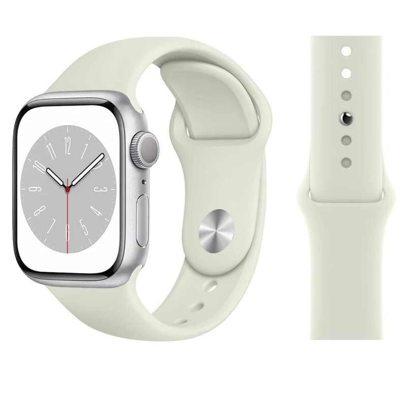 ตัวเลือกสินค้า สายซิลิโคนสุดเก๋สำหรับ Apple Watch ใส่สบายไม่ร้อน