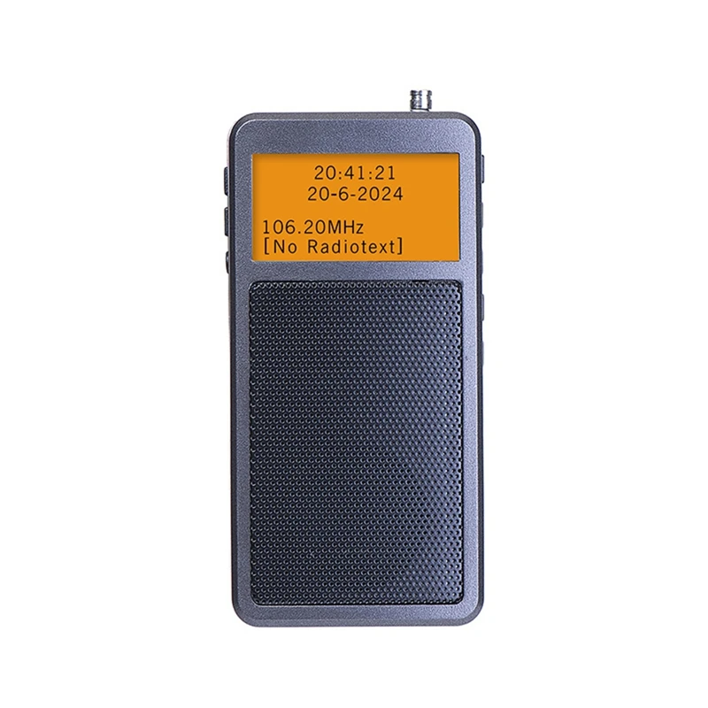 B34B-Mini Portable Bluetooth Radio FM Stereo Wireless Speaker Alarm Clock