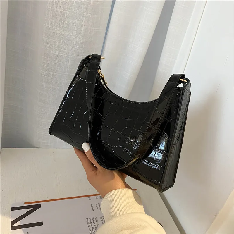 Fashion Exquisite Shopping Bag Retro Casual Women Totes Shoulder Bags Female Leather Solid Color Chain Handbag for Women women shoulder bag women tote bag