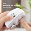 Automatic Electric Nail Clipper Polisher For Children Adults Toe Nail Cutter Trimmer Grinder Mini Manicure Accessories And Tools 3