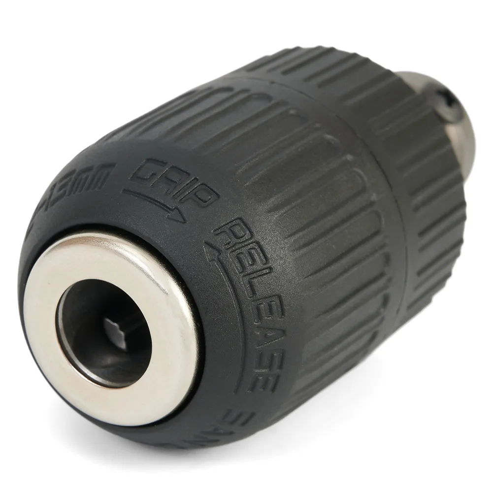Drill Chuck Adapter 1/2 20UNF 2-13 Mm Capacity Keyless 2-13mm Clamp Range For Wrench Conversion
