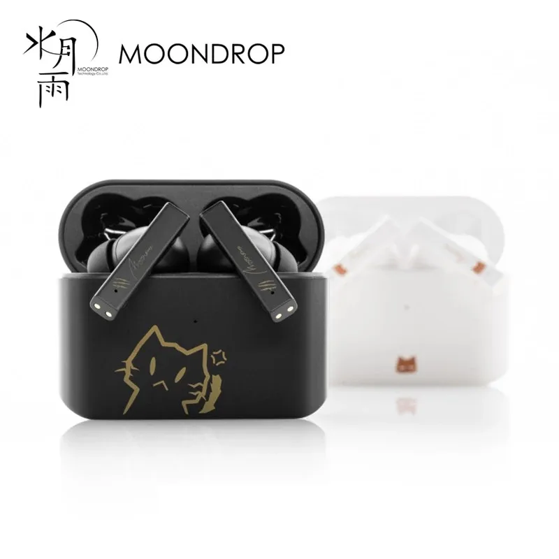 

MoonDrop NEKOCAKE TWS Earphone True Wireless Bluetooth Earphones ANC Active Noise Canceling In-Ear Earbuds IEM ANC /SBC/AAC