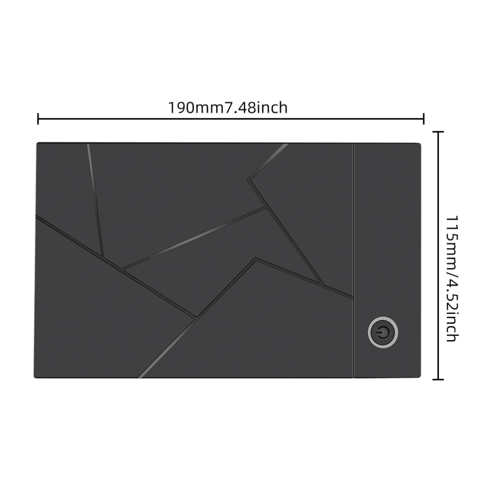 TISHRIC 2.5 3.5 Inch External Hard Drive Enclosure HDD SSD SATA To USB 3.0 Adapter 2.5" 3.5" Hard Disk Case 450Mb/s For Gaming