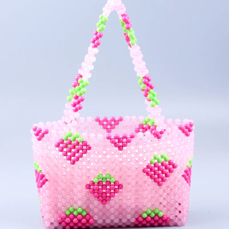 【ROAJU】Pink Pearl Bead Bag ★ 韓国の人気 ★ 関税込 ★ ROAJU】Pink Pearl Bead Bag ☆ 韓国の人気 ☆ 関税込 ☆ (roaju