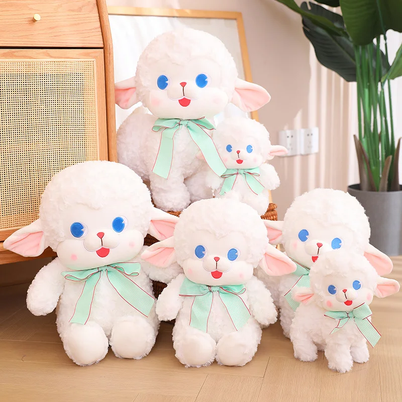 20/30/40cm Kawaii Classical Lamb Plush Toy Adorable Sheep Stuffed Animals Plushies Doll Cute Soft Kids Toys for Girls Boys Gifts toy car adorable truck plastic excavator construction vehicle kids plaything model small girls