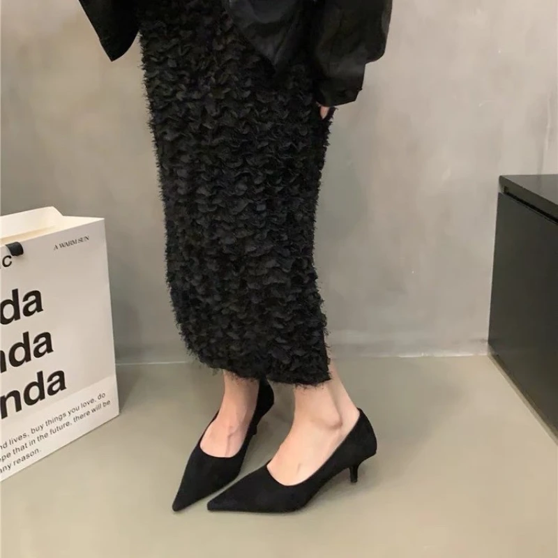 New Trend Summer Leopard Women Sandals Fashion Elegant Pointed Toe Singbacks Shoes Ladies Party Dress High Heel Sandalias