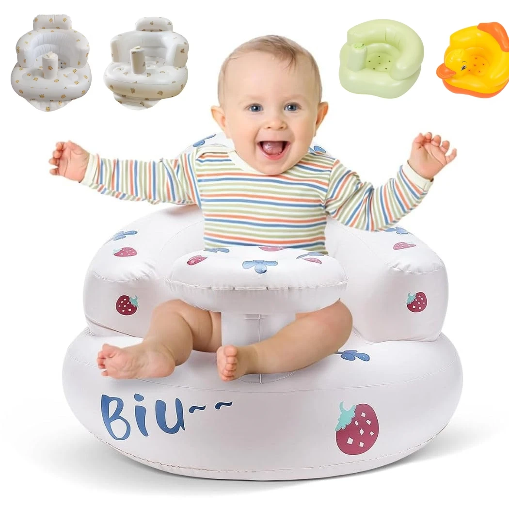 6-36 Months Baby Seat Multifunctional Inflatable Seat Bathroom Sofa Baby Eating Chair Feeding Bathing Stool Baby Toddler Chair