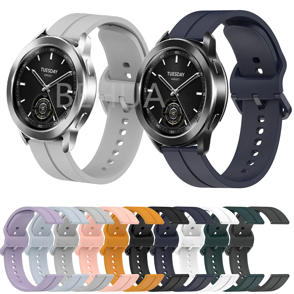 Silicone Watch Band - Versatile 20/22mm Wrist Strap Replacement