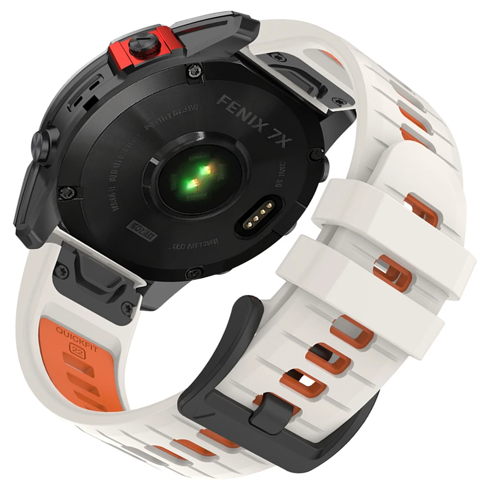 Durable Silicone Sports Watch Band - QuickFit Design