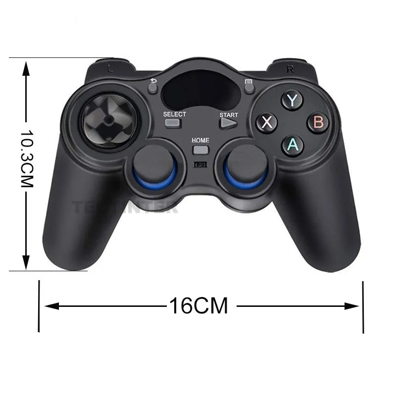 2.4G USB Wireless Android Game Controller Joystick Joypad with OTG Converter For PS3/Smart Phone For Tablet PC Smart TV Box
