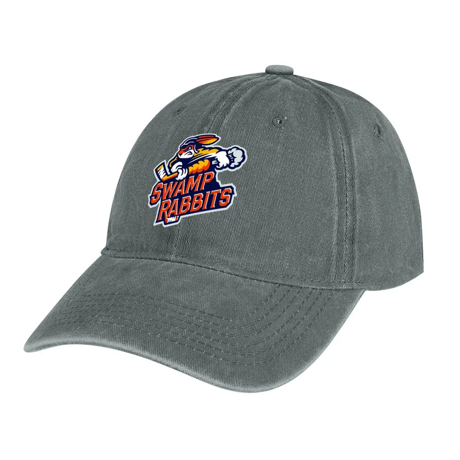 

Greenville Swamp Rabbits Hockey Music Men Vintage T-Shirt Cowboy Hat Custom Cap beach hat summer hat Hats Woman Men's