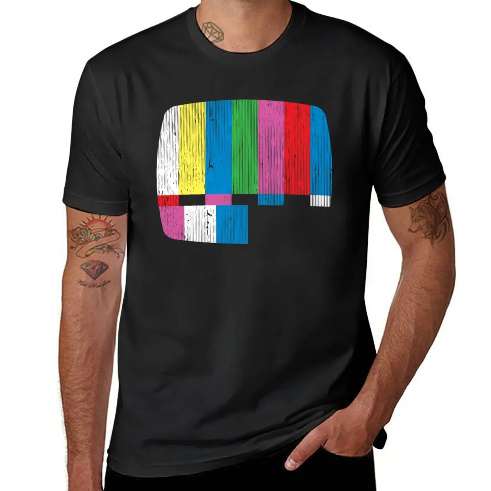 

New Test Pattern T-Shirt vintage t shirt boys t shirts mens tall t shirts