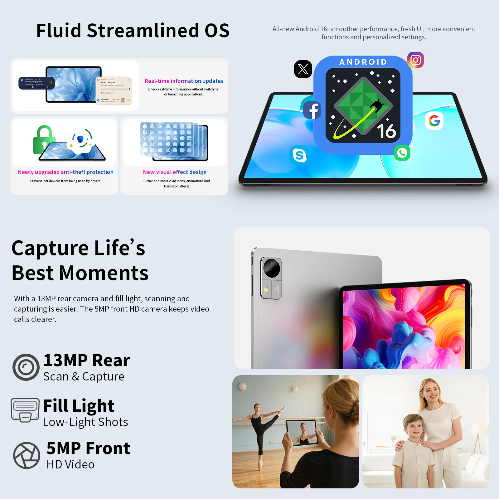 Teclast M50T Tablet 10.1 אינץ' מסך HD AllWinner A537 4GB RAM+28GB Virtual 128GB ROM 7000mAh סוללה WiFi Android 16 גרסה גלובלית