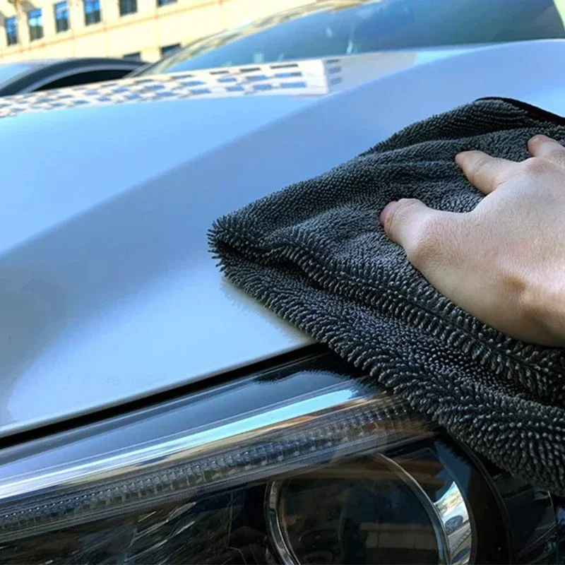 Professional Car Washing Towel Car Cleaning Drying Cleaning Cloth Towel Polishing Waxing Ultra Fine Fiber 4