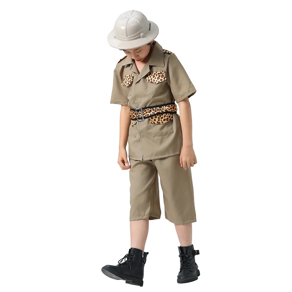 1 Set of Kids Exploration Vest Hat Set Cosplay Explorer Child Costume Kit Kids  Fishing Clothes - AliExpress