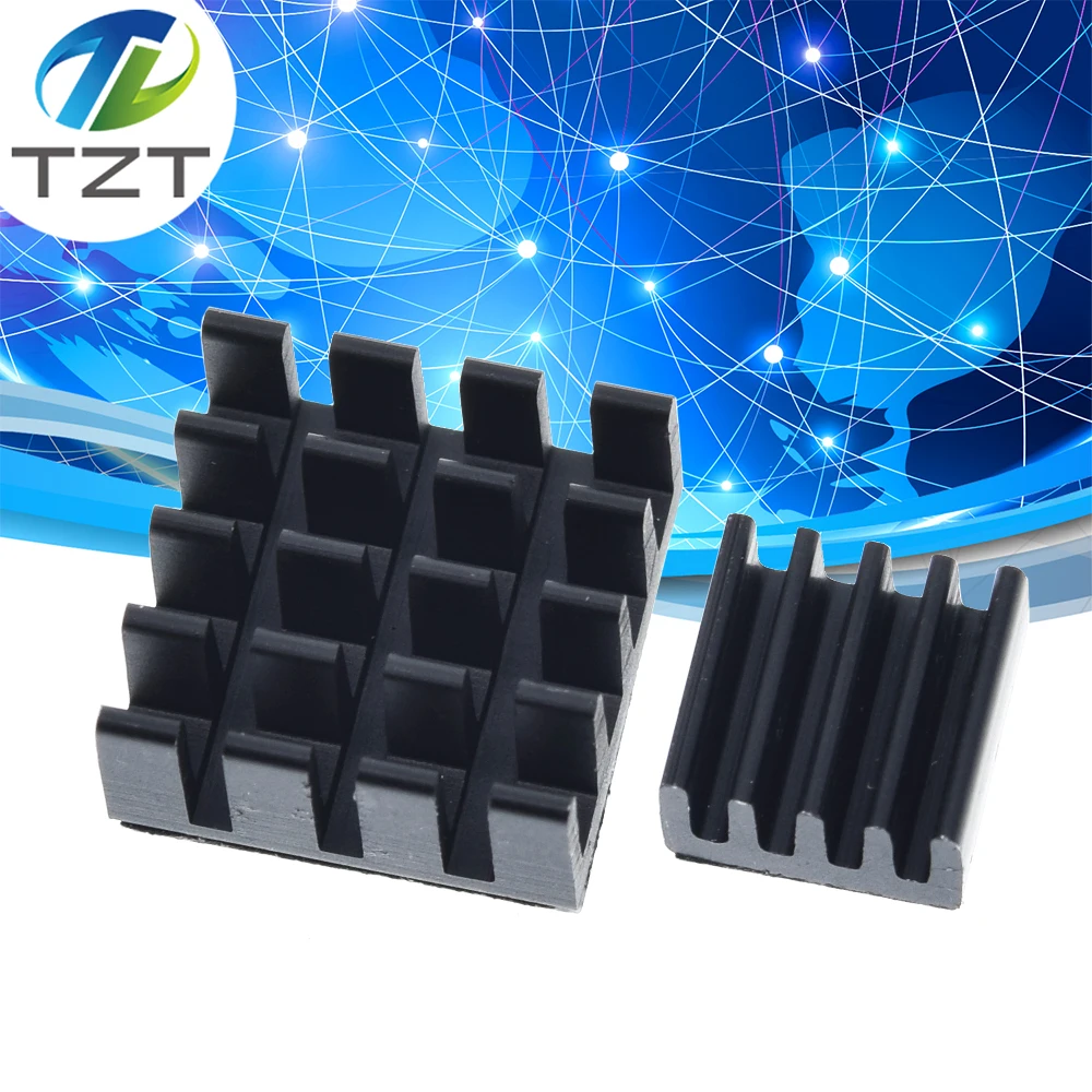 1set = 2PCS Raspberry Pie 3 Kühlkörper Raspberry Pi 2 Geladen Einzigen Dedizierten Aluminium Kühlkörper für Diy kit