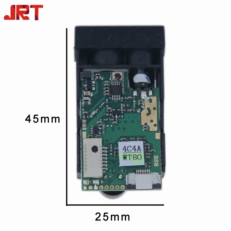 

1mm High Resolution Indoor 60m Laser Distance Sensor Circuit with Hex Code