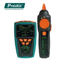 

Pro'sKit MT-7029-C Noise-Filtering Cable Network PoE Toner Probe Tester For Wire Telephone Line Detector Tracker