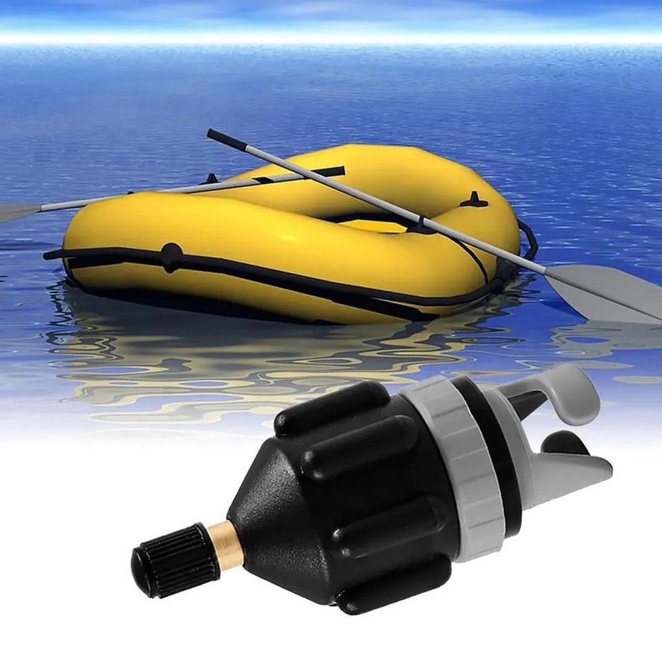 Air Valve Adapter Rowing Rubber Boat Canoe Kayak Air Valve Adaptor Inflatable Compressor Pump Converter for SUP Board