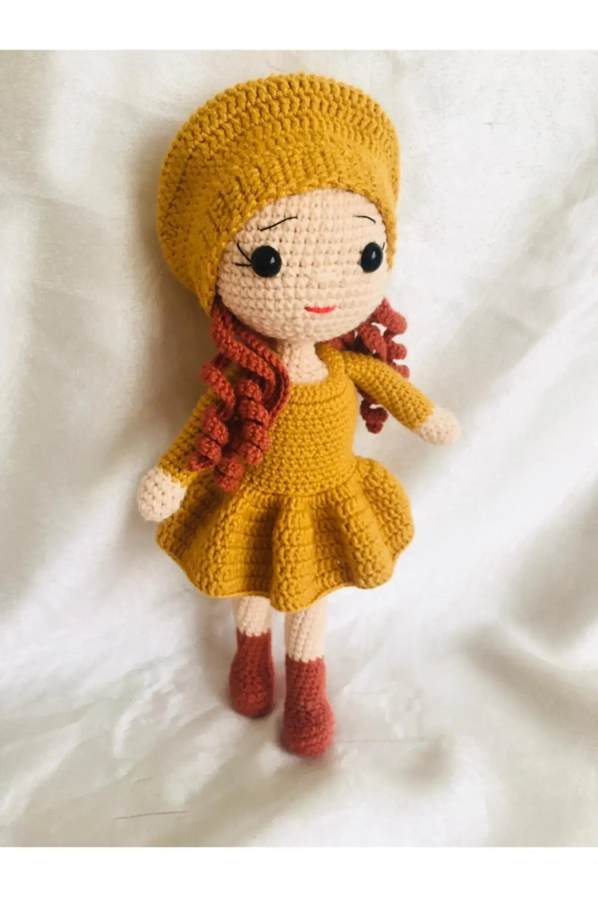 Органическая игрушка амигуруми вязаная кукла корицы 1-го класса качество 100/100