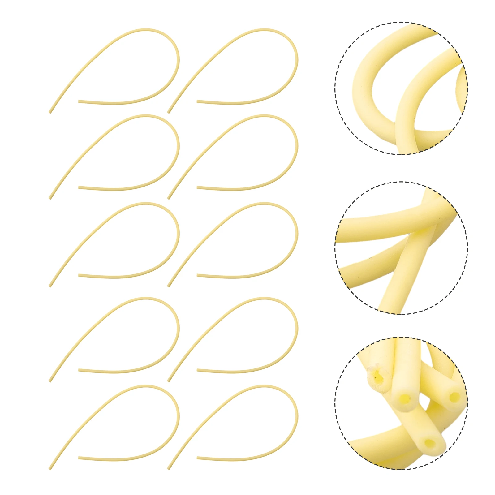 10PCS Ventil Rohre Gummi Latex Frühling Fuß Alterung Widerstand Klapp Innenrohr Englisch Ventil Core Gute Kompatibilität Für fahrrad – Detail 28