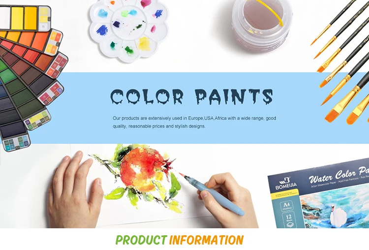 12 Farben 12 ml Acrylfarben-Set Hersteller 6 ml Öl Gouache Aquarell Malerei Pigment – Detail 2