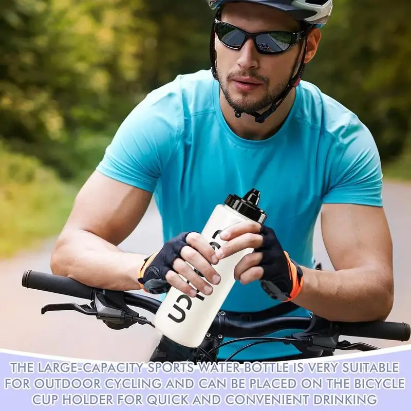 Bicycle Water Bottle 1000ml Light Leakproof Reusable