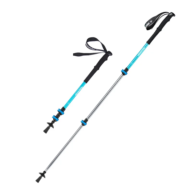 Naturehike Outdoor Walking Stick Aluminum Alloy Alpenstock Telescopic Hiking Trekking Pole Adult Kids Women Men Children trekking pole