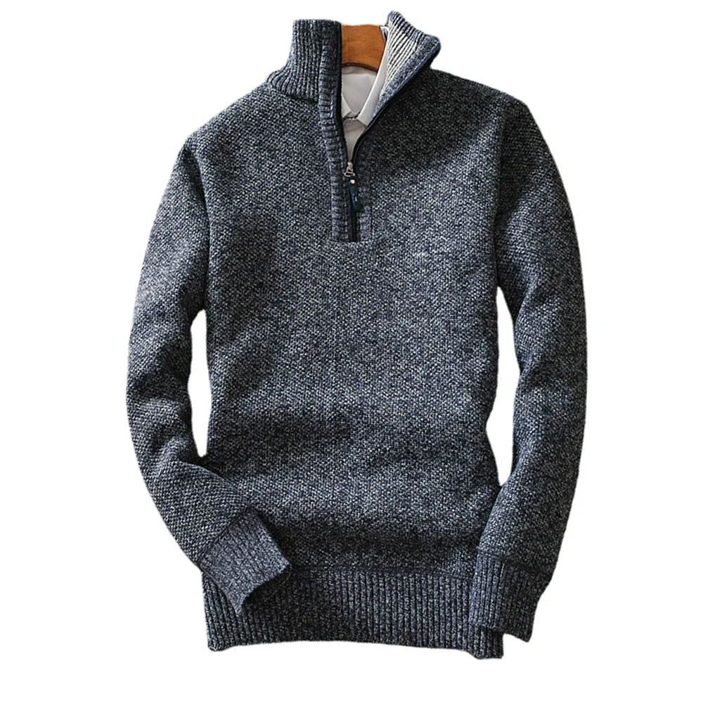 

2023 Autumn Winter Warm Cardigan Men Fleece Sweaters Jackets Mens Slim Fit Knitted Sweatercoat Thick Cardigan Sweater Coat Men