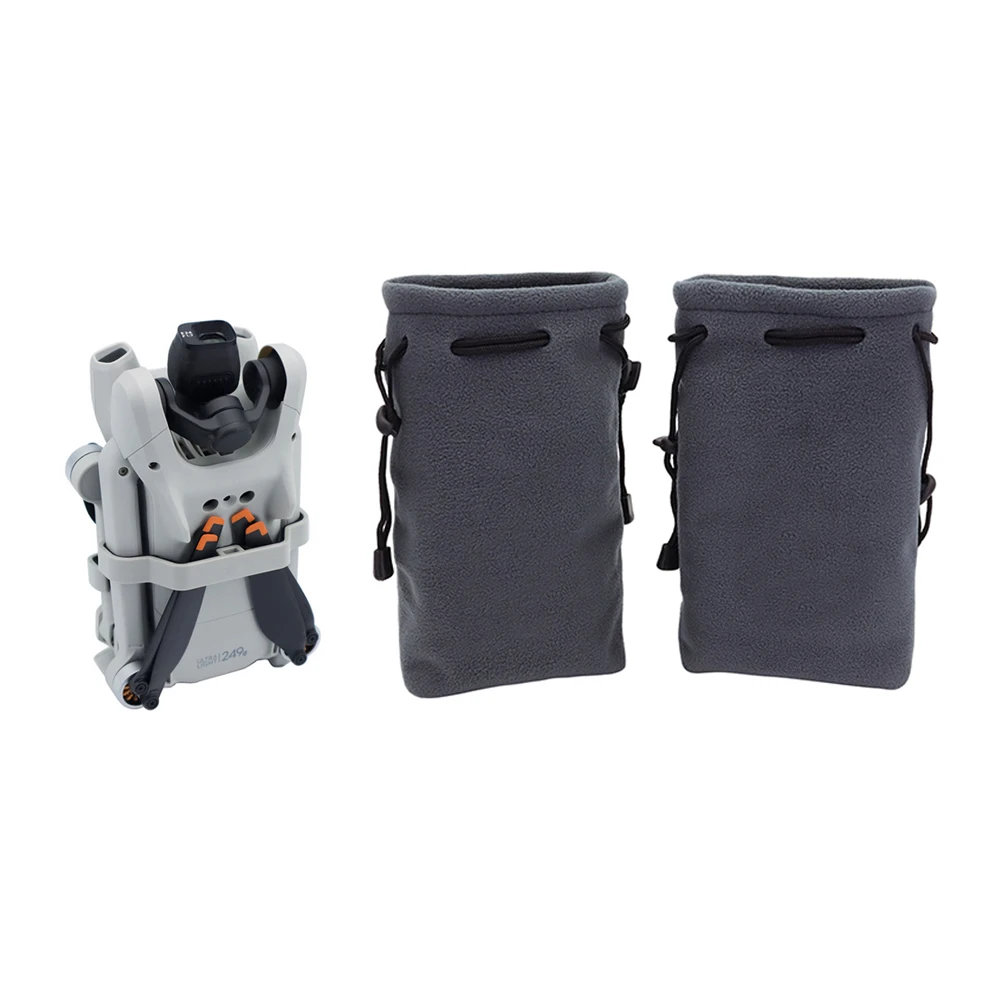 Storage Bag for Drone Body+Remote Control Storage Portable Soft Pouch for DJI Mini 4 Pro/Mini 3 Pro/Mini 2/Air 2 Accessories