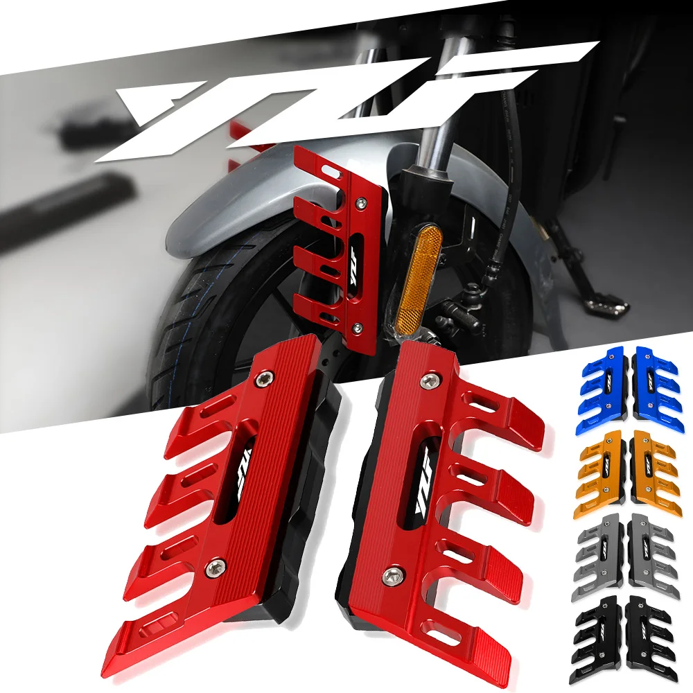 

FOR Yamaha YZF R3 R25 R6 R1 2013 2014 2015 2016 2017 2018 2019 Motorcycle Front Fender Side Protection Guard Mudguard Sliders