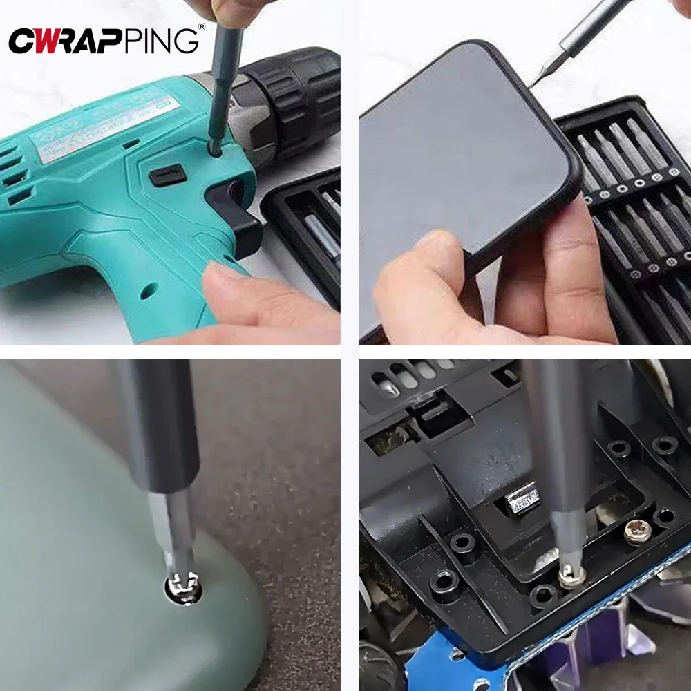 Versatile 25-in-1 Magnetic Precision Screwdriver Set for Electronics and Home Use