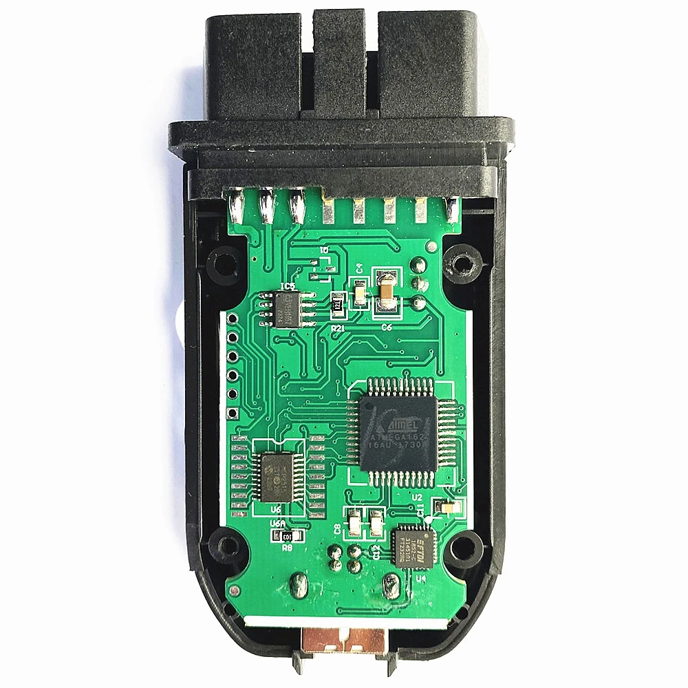 Newest V23.3.1 HEX V2 Interface ATMEGA162+16V8+FT232RQ OBD2 Scanner Tools for VW/AUDI/Skoda Support Multi-Language 6