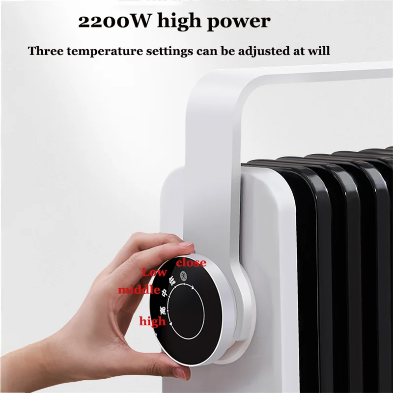 Household Oil Heater Energy-saving Indoor Living Room Space Heater Power  Saving Fan Heat Powered Drying 3 Gears Electric Heater - Electric Heaters -  AliExpress