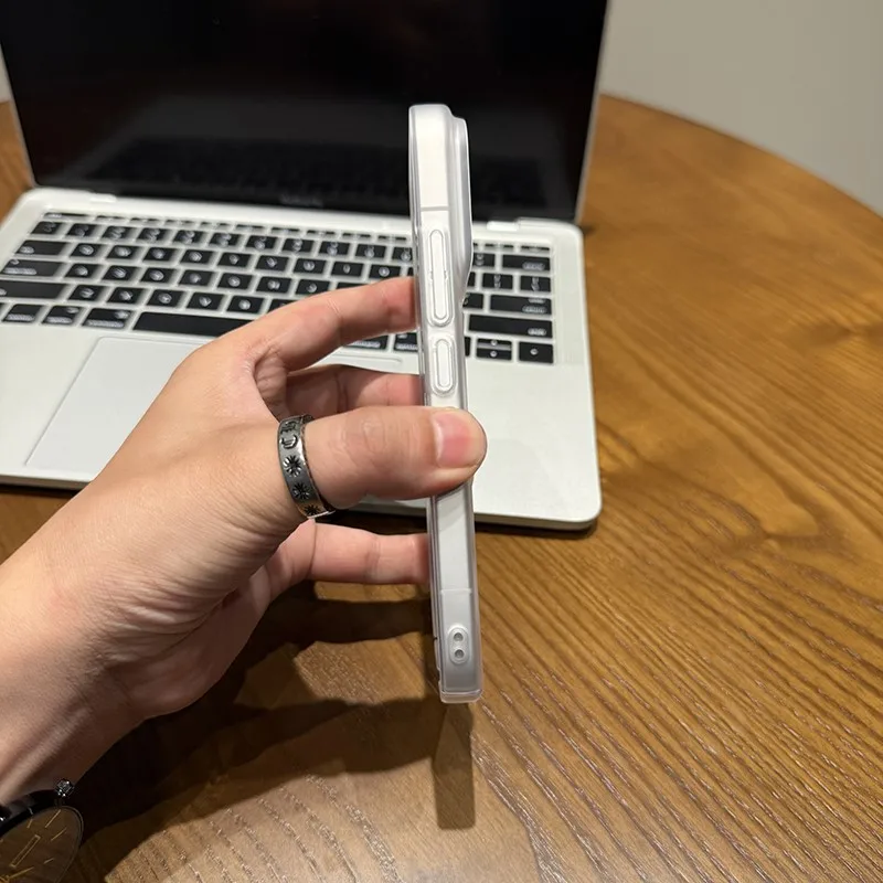Translucent Matte Ultra Thin Magnetic Wireless Charging Case