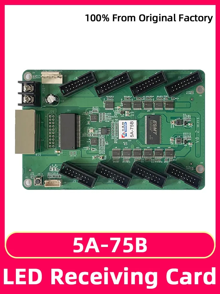 LED Video Display Panel Colorlight 5A-75B Receiving Card Video Wall Controller Outdoor Indoor RGB Matrix HBU75 Full Color Module