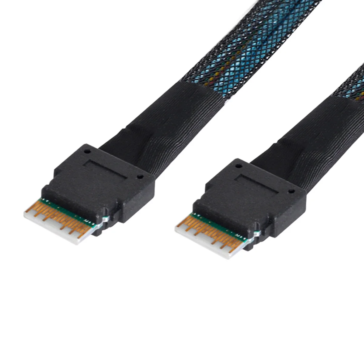 

NGFF SFF-8654 Slim SAS к PCI-E Slimline SAS 4,0 SFF-8654 4i 38pin целевой кабель 50 см