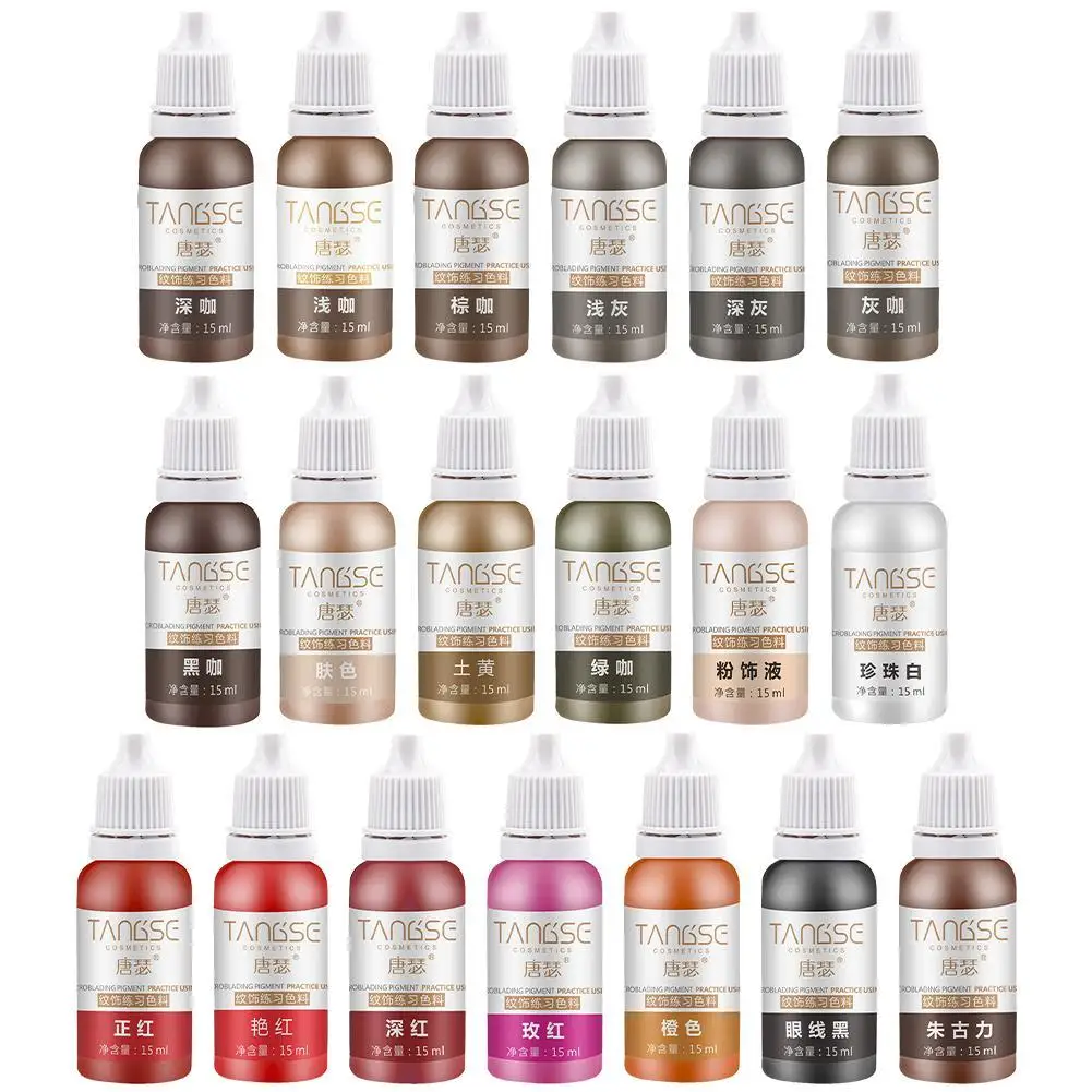 Practice Tattoo Ink Set for Body Beauty Art