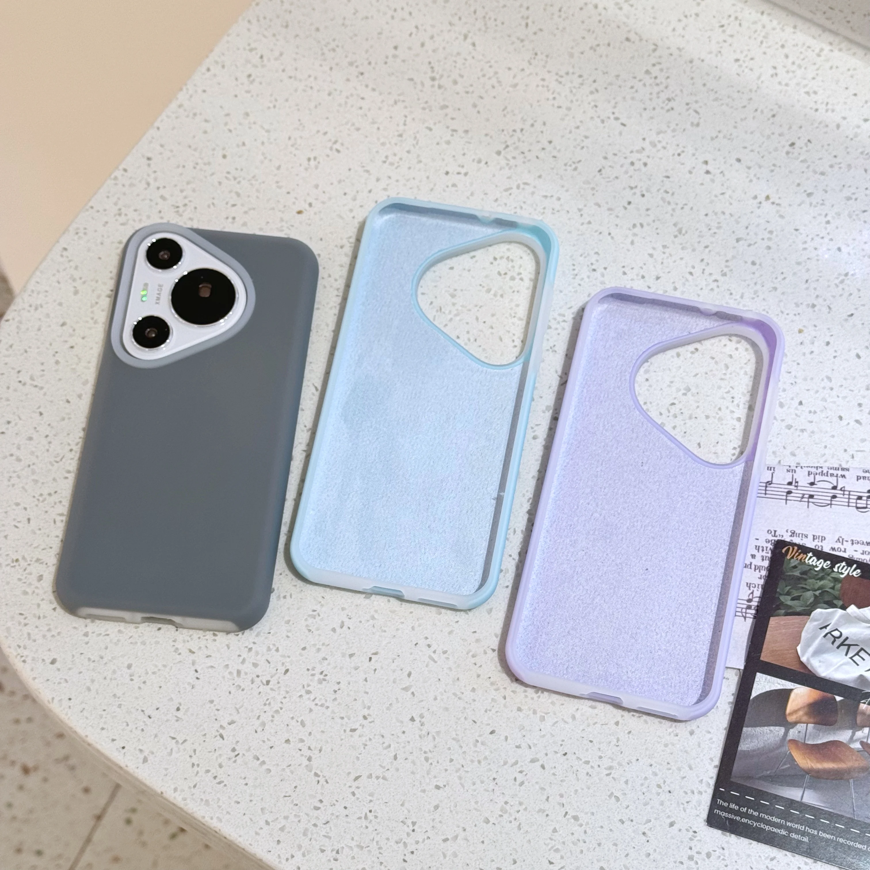 Fluorescent Jelly Feel Liquid Silicone Matte Shockproof Protective Case